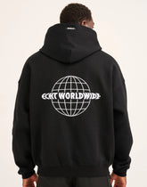 World Wide Hoodie - Black