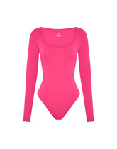 Elemental L Square Bodysuit - Pink