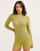 Elemental Long Sleeve T-Shirt - Olive