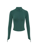 Athlete Crop Jacket - Green