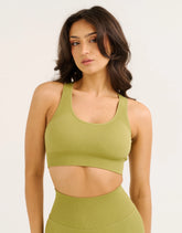 Arise Essential Sports Bra - Olive